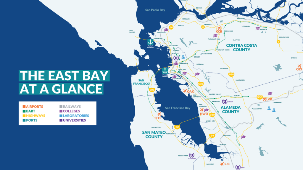East Bay Map