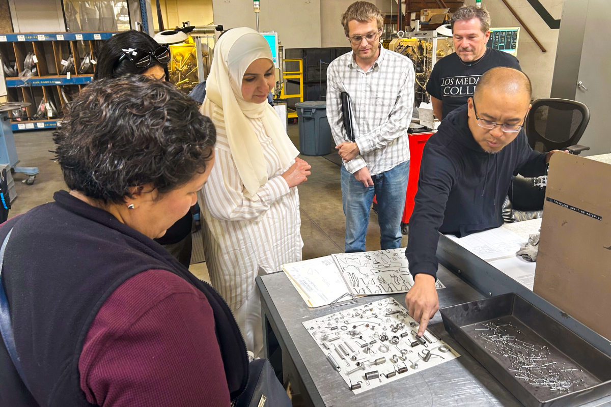 Workforce Tour of Scandic in San Leandro, CA.